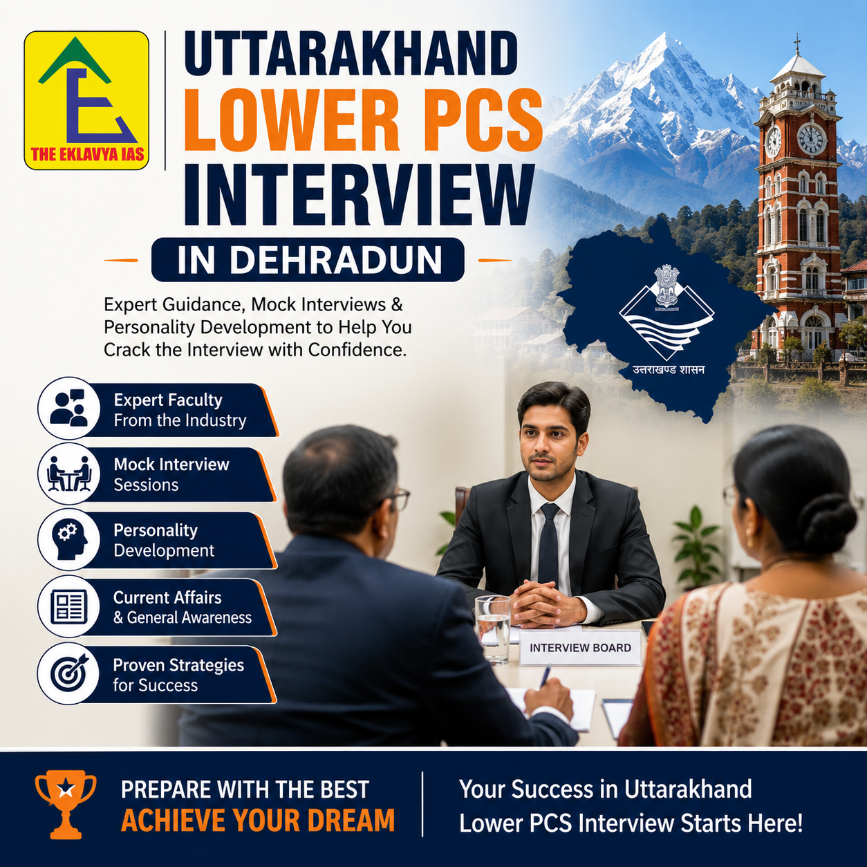 Uttarakhand Lower PCS Interview in dehradun